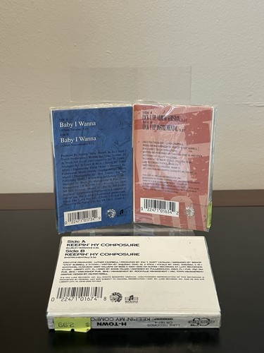 Sealed H-Town Cassette Lot Baby I Wanna, Lick U Up, Keepin My Composure Rare R&B - Picture 3 of 10