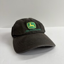 John Deere Logo Hat Cap with Hook And loop Closure