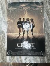 The Craft original ds 27x40 movie poster Neve Campbell Fairuza Balk Skeet Ulrich