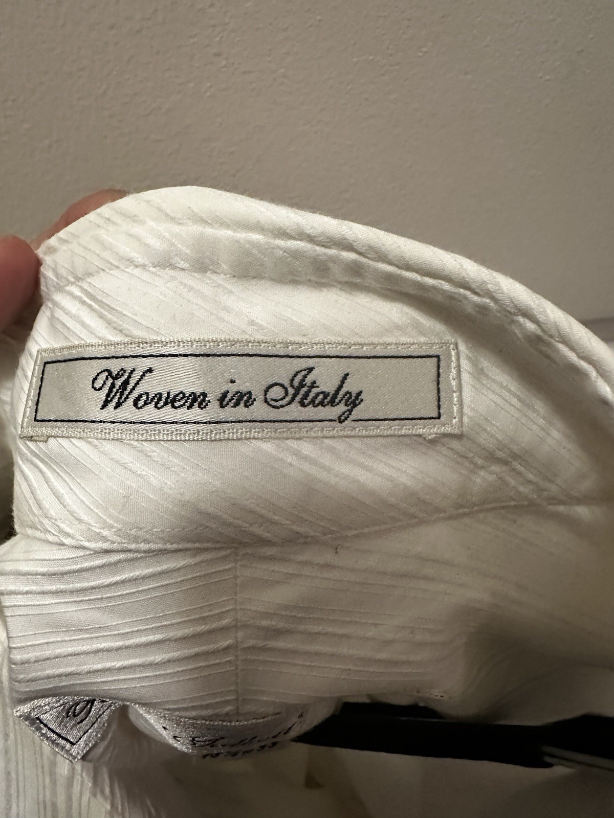 Robert Talbott Protocol Men's White Long Sleeve T… - image 4