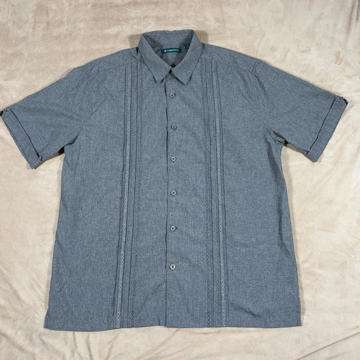 Cubavera Casual Button-Down Shirts for Men for sale | eBay