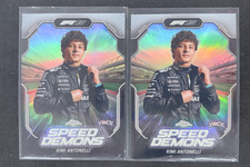 2025 Topps Chrome Formula 1 F1 Kimi Antonelli Speed Demons RC Refractor LOT2