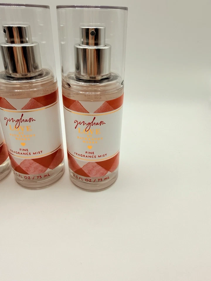 3 - Spray corporal de viaje Gingham Love Bath Body Works 75 ml regalo de cumpleaños Navidad Foto 3 de 3