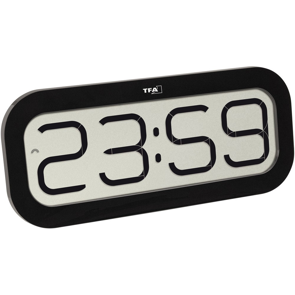 TFA Dostmann 60.4514.01 Funk Wanduhr 28 мм x 321 мм x 140 мм Schwarz