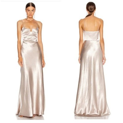 GALVAN LONDON PHOEBE BUSTIER DRESS