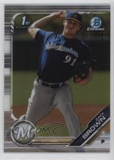 2019 Bowman Chrome Prospects Refractor /499 Zack Brown #BCP-152 4d3