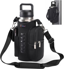 Gym Borsa Magnetica Magnetica per Sport Bottiglia D'Acqua Crossbody Borsa Con Sc