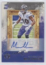 2020 Panini Chronicles Gridiron Kings Signatures /290 Malik Harrison Auto 03nz