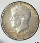 1968-D Kennedy Half Dollar 50C 40% Silver Coin Denver Mint Uncertified