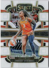 2024 Panini Select WNBA #44 Tiffany Mitchell Prizms White #/99