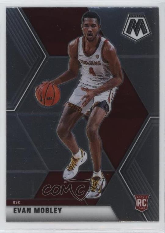 2021-22 Panini Chronicles Draft Picks Mosaic Evan Mobley #252 00em