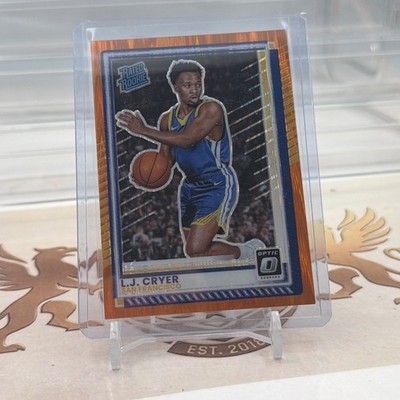 Optic Orange Shock L.J. Cryer #/199  Golden State Warriors RC