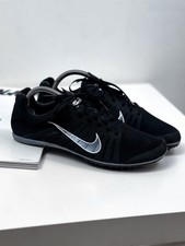 Nike Zoom D Men's Distance Track Spikes White Black 819164-100 US 8.5 UK 7/5