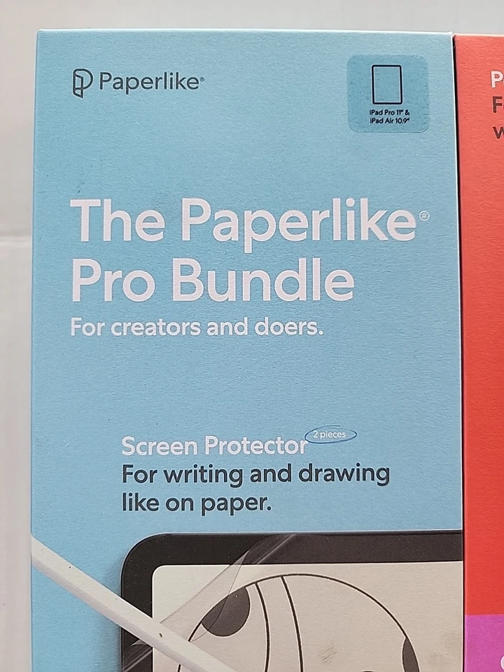 The Paperlike Pro Bundle for Apple iPad Pro 11" & iPad Air 10.9" Pencil Grip - Image 2 of 4