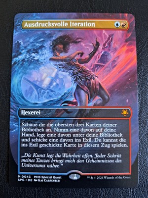 MtG Ausdrucksvolle Iteration - Special Guests - Expressive Iteration - Deutsch