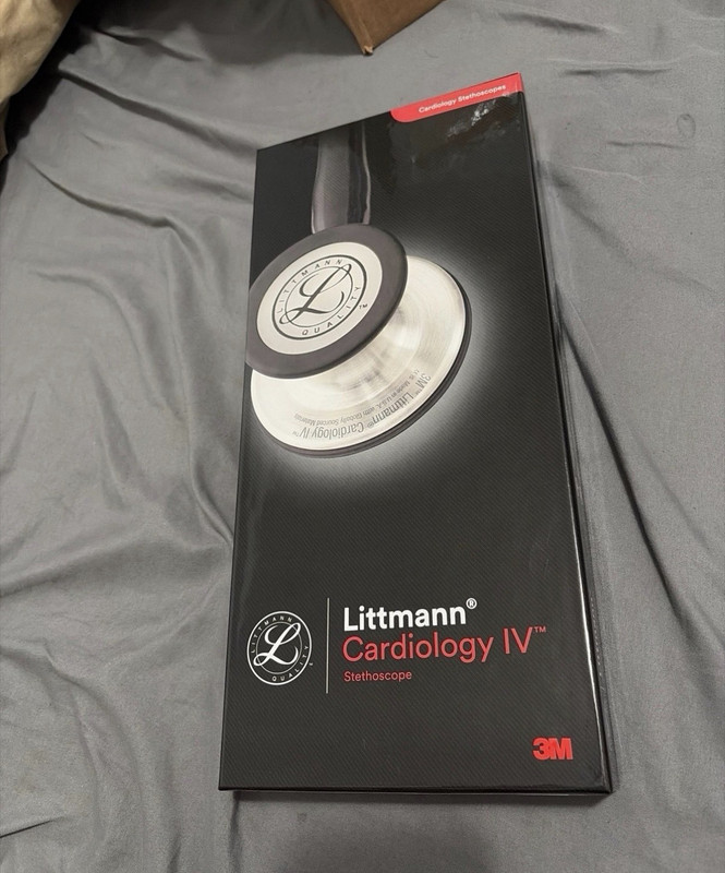 New 3M Littmann Cardiology IV Dual Head Stethoscope for Cardiology, MPN 6232