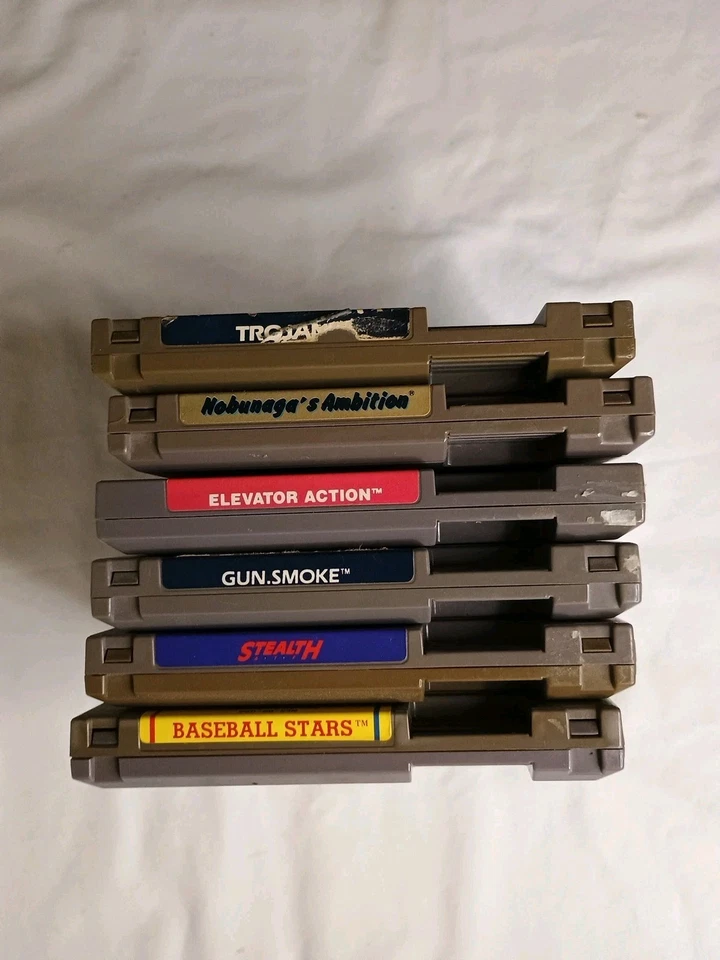 Lot of 6 Nintendo NES Games 1985 Tested And Working See Description For Titles - Image 3 of 4