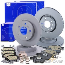ATE BREMSSCHEIBEN + BELÄGE VORNE+HINTEN FÜR OPEL ASTRA H BJ 04-10