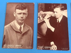 EXHIBIT CARDS CAPTAIN CHARLES A. LINDBERGH BLANK BACKS (LOT OF 6 CARDS) — photo 2
