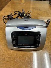 GE AM/FM Alarm Clock Radio Caller ID Alarm Telephone VINTAGE Works