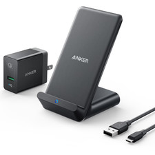 Anker 313 Wireless Charger Stand , Qi-Certified 10W Fast-Charging