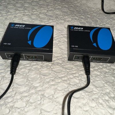 REI HDS-102 1x2 HDMI Splitter w/EDID
