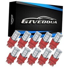 3157 LED Car Bulb Super Bright 18-SMD 5050 Chips, 3056 3156 3156A 3057 Red