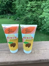 Queen Helene Tube Cocoa Butter Facial Scrub 6oz (2 PACK)! Dry Skin Formula