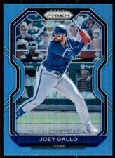 Joey Gallo 2021 Panini Prizm Carolina Blue Tier II #153 Texas Rangers Parallel 