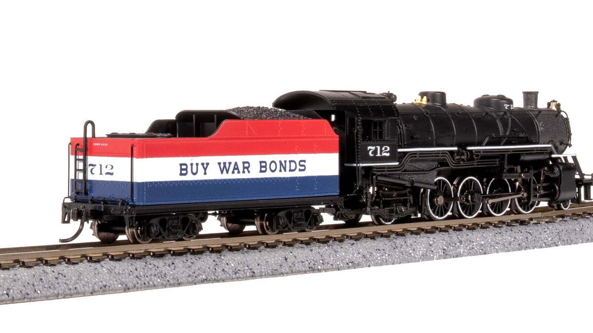 BLI 7865 N Scale USRA 2-8-2 Mikado Steam Locomotive Buy War BLI 7865 N Scale USRA 2-8-2 Mikado Steam Locomotive Buy War