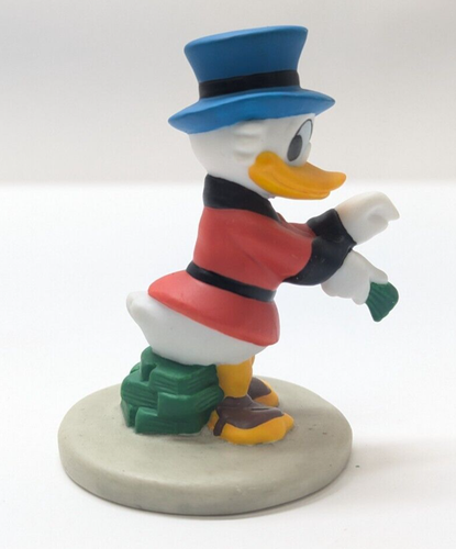 Disney Grolier Porcelain Ornament / Figurine Uncle Scrooge - Picture 2 of 8