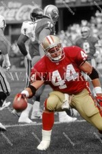 CN798 Tom Rathman 49ers Football 8x10 11x14 16x20 Spotlight Photo