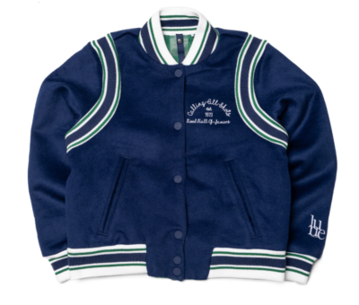 Puma Women's June Ambrose Victory Varsity Jacket Blue 536256-01 h