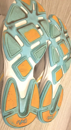 RYKA Devotion Damen sportlicher Lauftrainingsschuh Größe 6 grau blaugrün blau - Bild 8 von 11