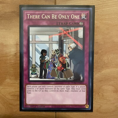 YuGiOh There Can Only Be One WISU-EN060 1st Edition Rare Konami | eBay