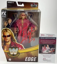 WWE Edge Signed Mattel Legends Elite Wrestling Figure Autograph WWF JSA COA