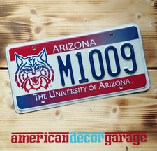 USA Nummernschild * US Kennzeichen *License plate *University* Arizona Wildcats*