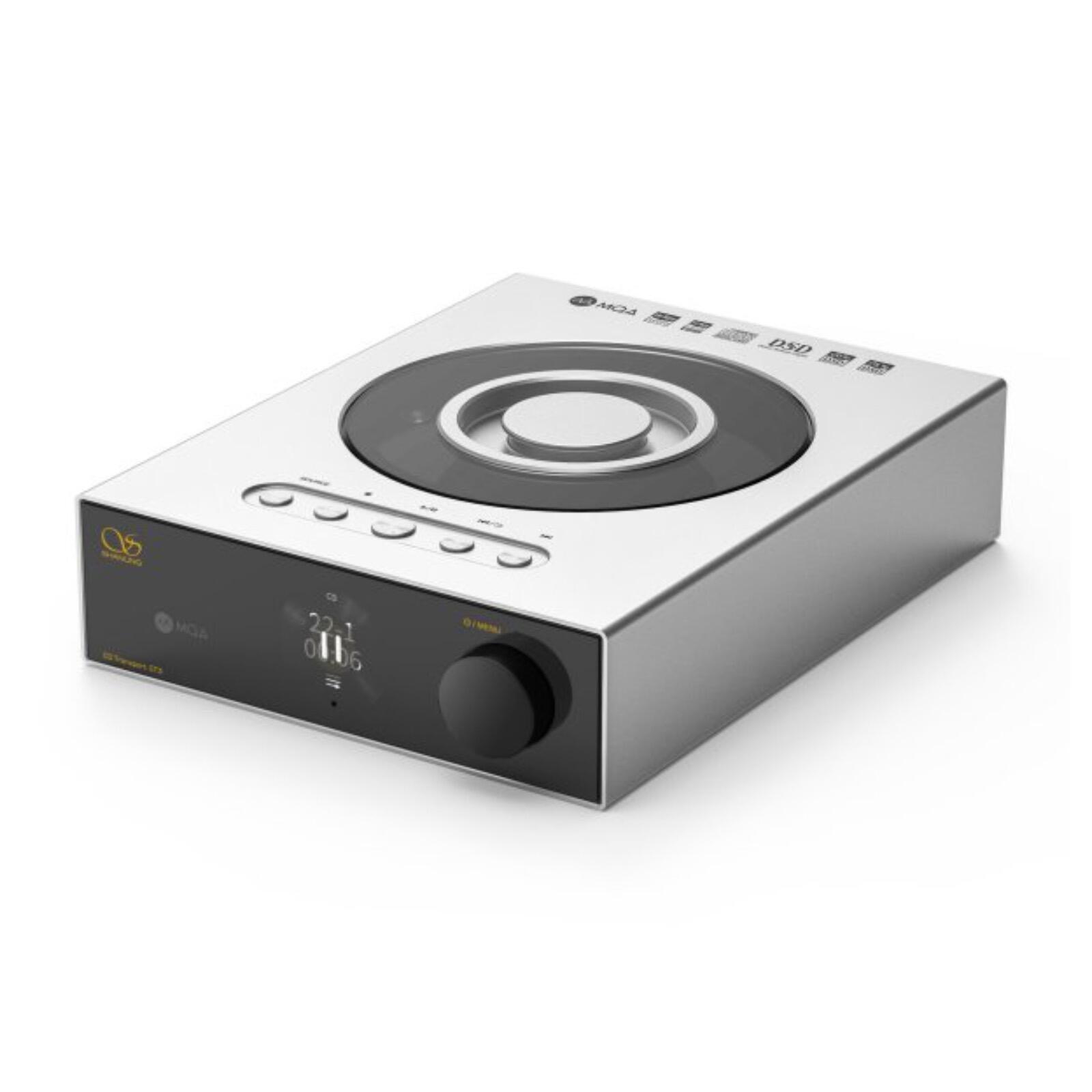 Shanling ET3 CD Player Digital Transport Wi-Fi Bluetooth Hi-Res Audio Silver