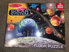 Melissa  Doug Solar System Floor Puzzle 48 pc 