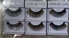 Creme Gold Rainbow Silver Halloween Eyelashes