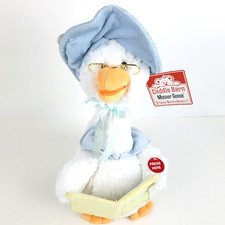 NEW Mother Goose Animated Talking Plush Cuddle Barn Recites 7 Nursery Rhymes 14"