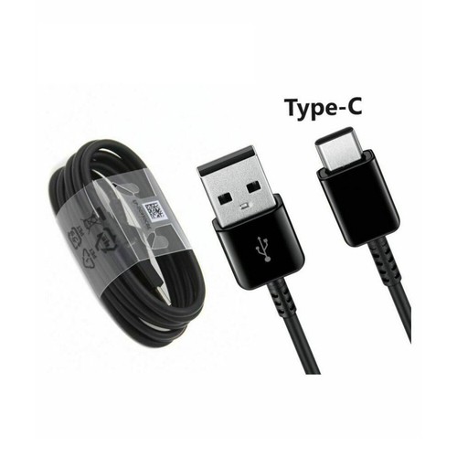 Black USB C Data Cable Type C Fast Charging Cable Cord For Samsung S21 S22 S23
