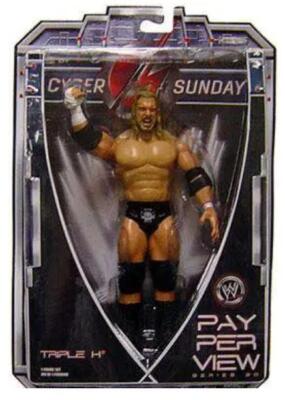 WWE Wrestling Pay Per View Series 20 Cyber Sunday Triple H Action Figure