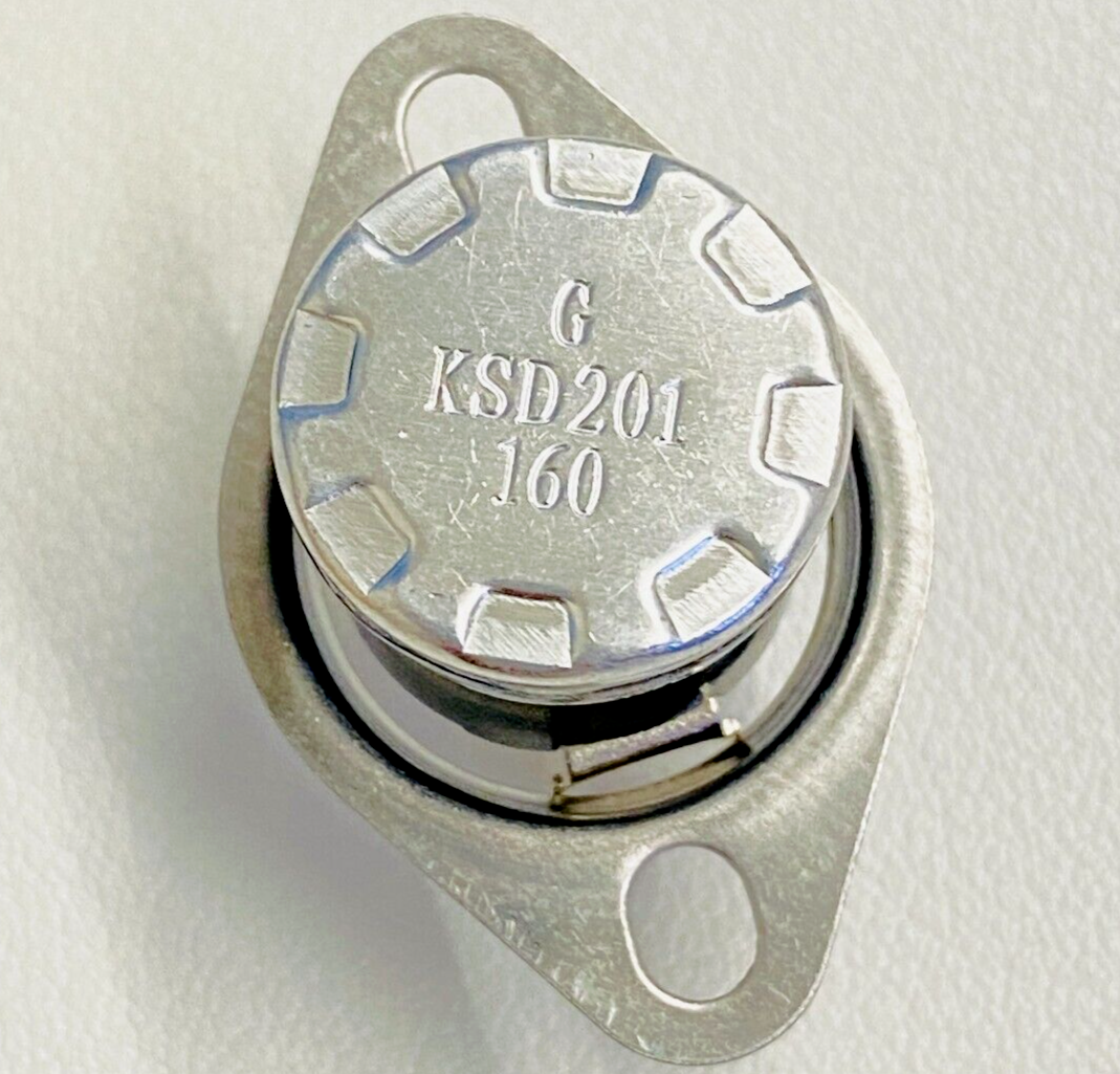 OEM G KSD201 160 Thermostat Thermal Fuse Bimetal Switch LG/GE/Samsung ...
