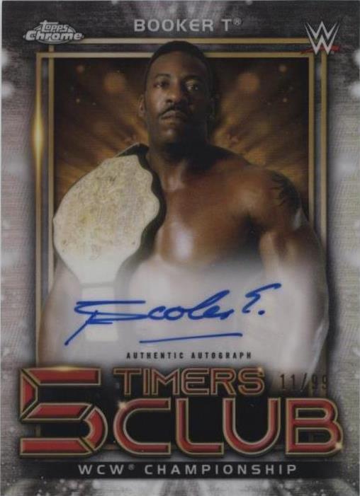 2021 Topps Chrome WWE - Booker T #5TA-BT - 1 of 1