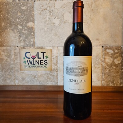 WE-94pts! 2000 Ornellaia Bolgheri Superiore wine, Tuscany