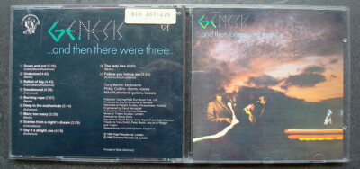 Genesis   And Then There Were Three (1978/1985) rare 1st CD release w/o barcode