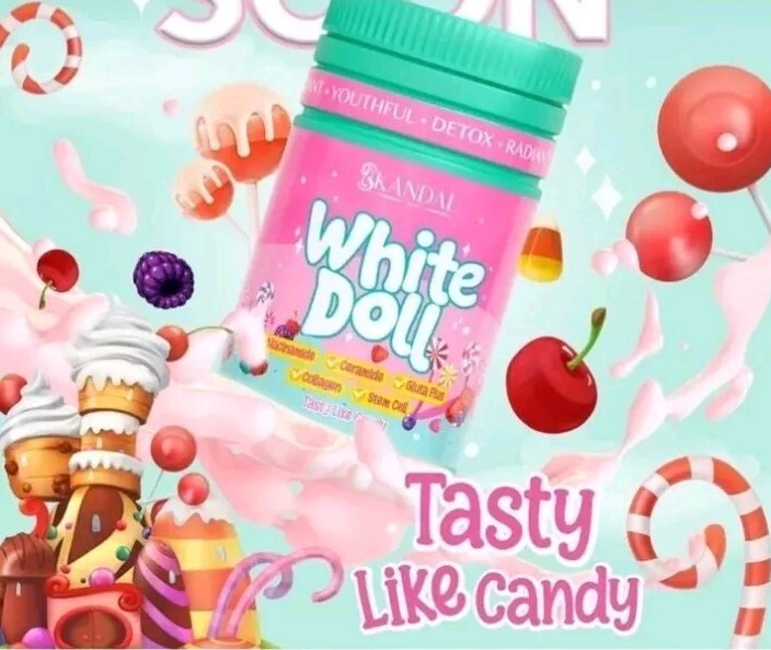 Complément Alimentaire Skandal White Doll - Ultra éclaircissant Anti-imperfections - 800g - Neuf