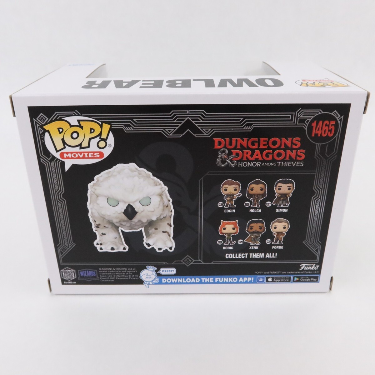 Funko POP! Owlbear NYCC 1465 Dungeons & Dragons 2023 Exclusive