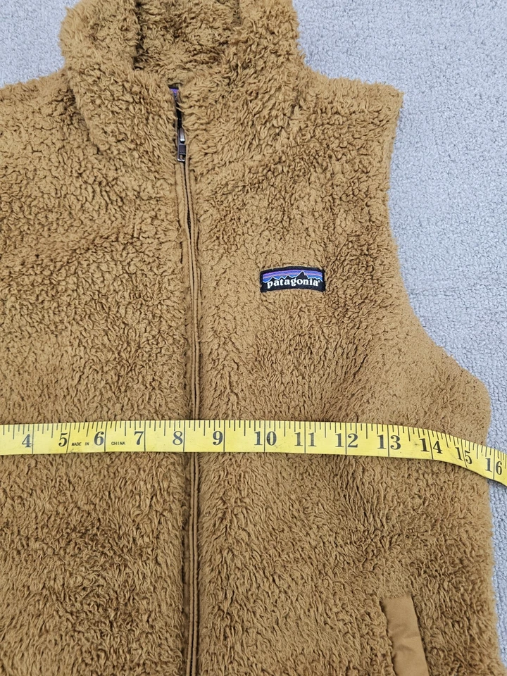 Patagonia Women's Los Gatos Fleece Vest Size Small Brown - Image 2 of 4